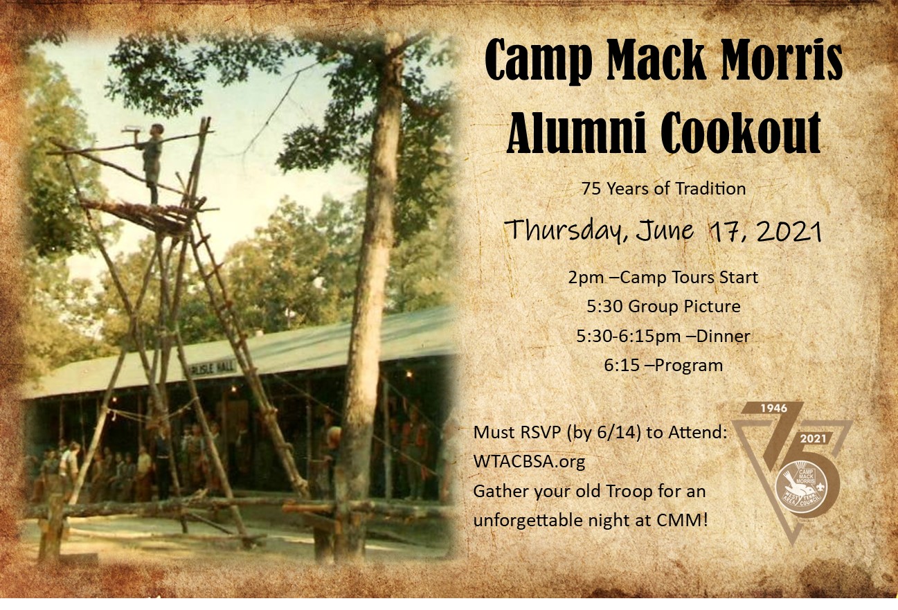 Camp Mack Morris Alumni Cookout